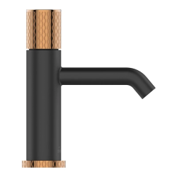 Izlietnes maisītājs Starlight BU-78-014-V melnā zelta krāsā