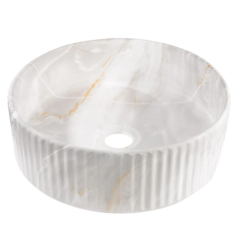 Izlietne glamour trend 36cm pelēka-bēša