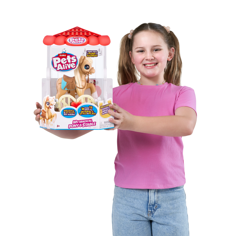 ROBOALIVE interaktīvais rotaļu komplekts Ponijs