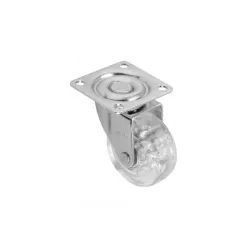 Mēbeļu ritentiņš 50mm caurspīdīgs