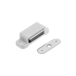 Magnēts balts ar pretplāksni