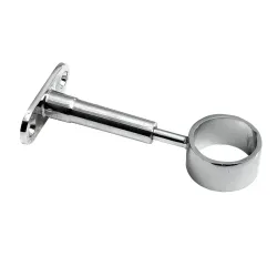 Cauruļu stiprinājums R50R d25 regulējams hromēts