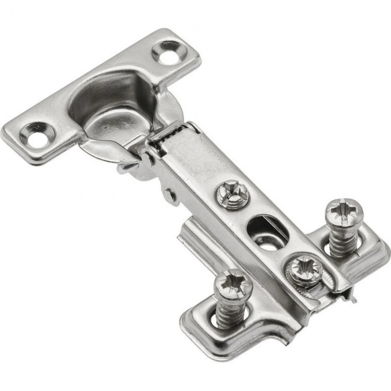 Mēbeļu eņģe mini DN26-0- pārlaiduma uzliekamā