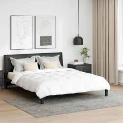 vidaXL Segas komplekts ar spilvenu 3 pcs Balts Dūnu spalva