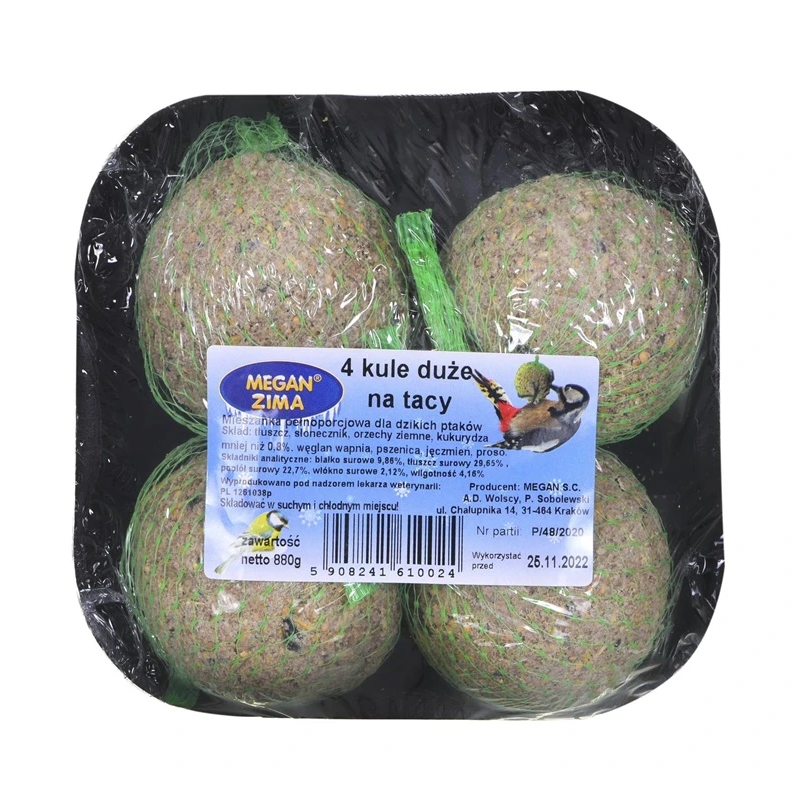 Barība savvaļas putniem 4x220g