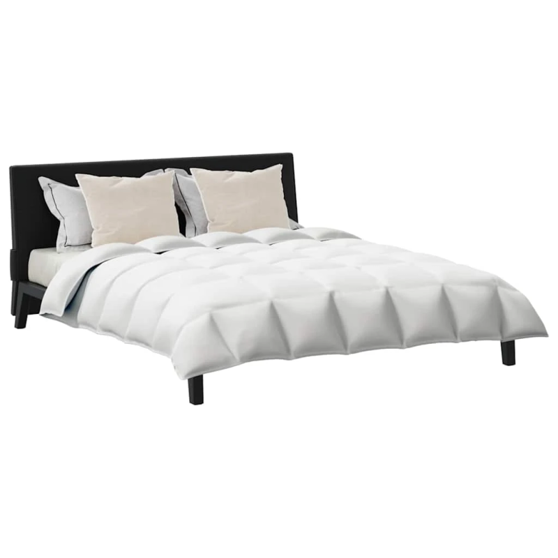 vidaXL Segas komplekts ar spilvenu 3 pcs Balts Dūnu spalva