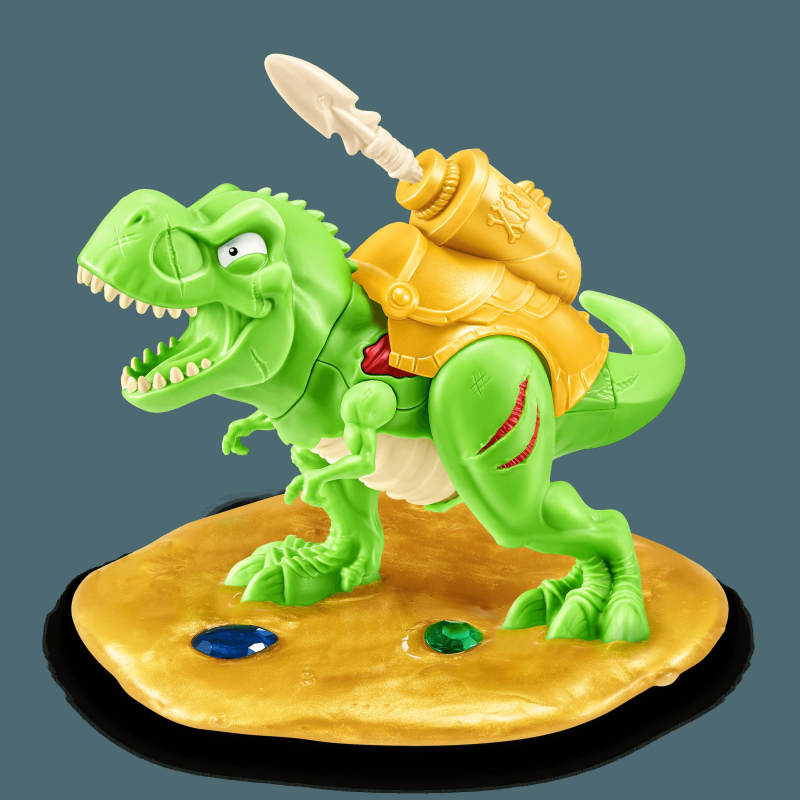 SMASHERS Rotaļu komplekts Dinozauru salas zelta medības