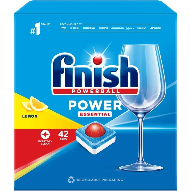Tabletes trauku mazgājamajai mašīnai Finish Powerball Power Essential, 42 gab.