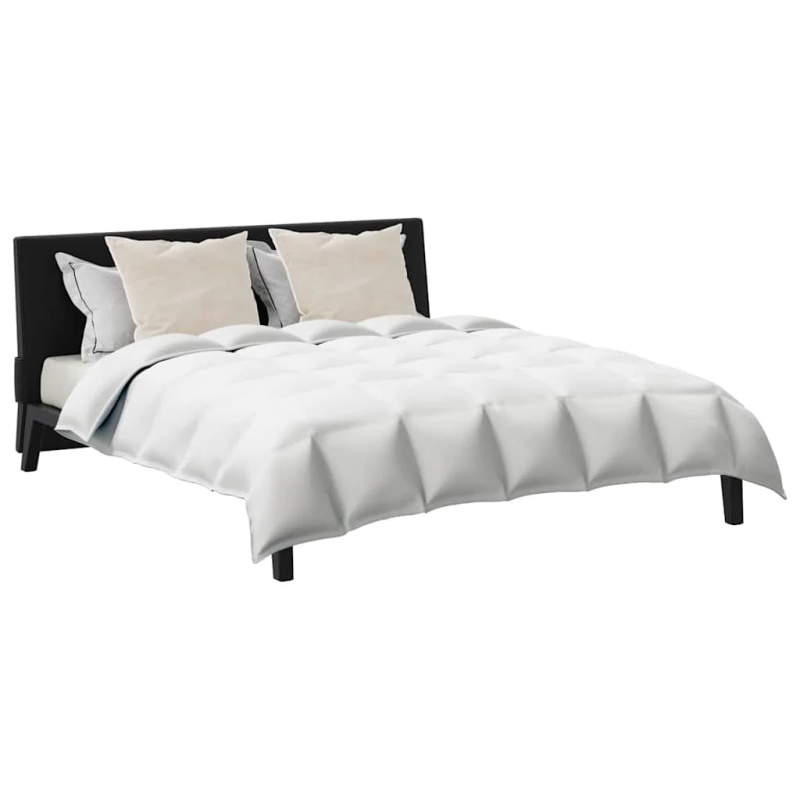 vidaXL Segas komplekts ar spilvenu 3 pcs Balts Dūnu spalva