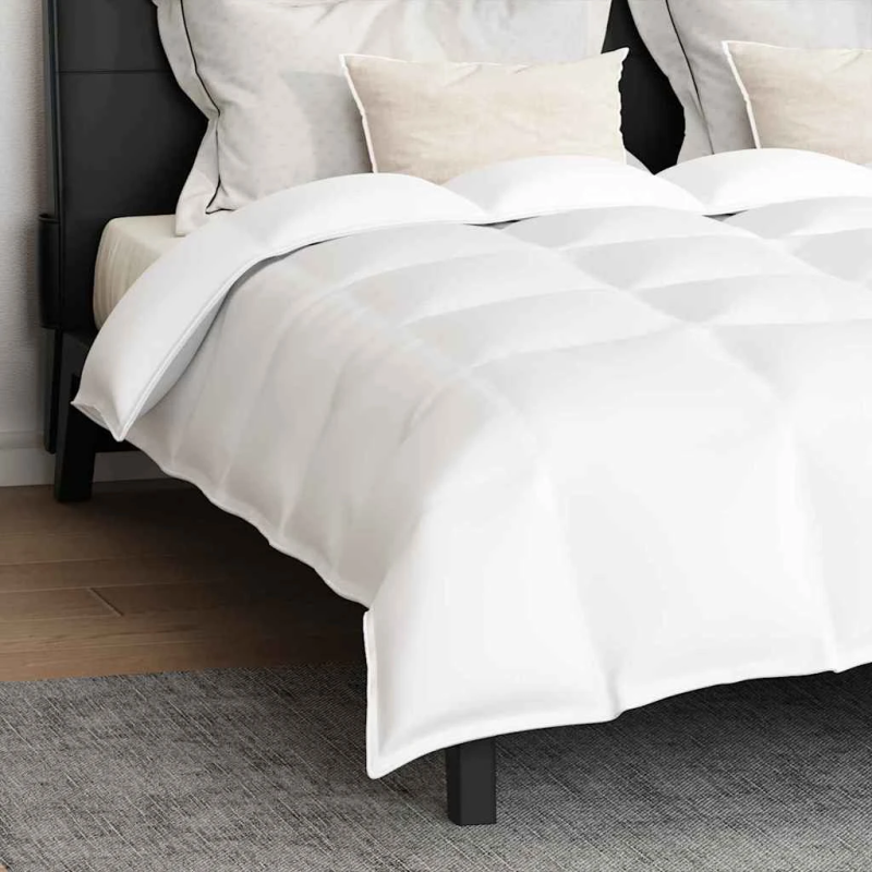 vidaXL Segas komplekts ar spilvenu 3 pcs Balts Dūnu spalva