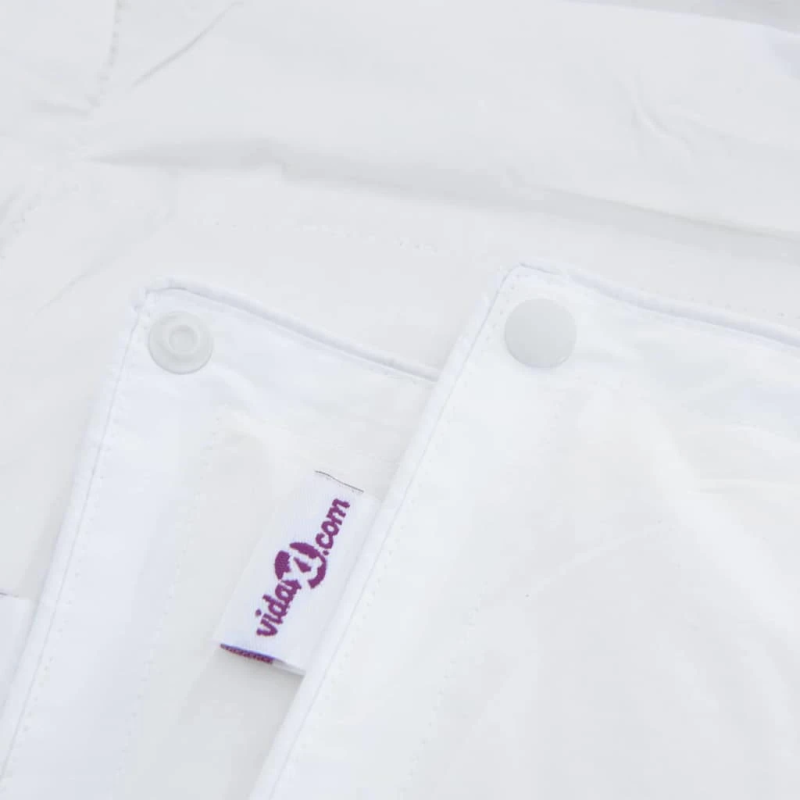 vidaXL Segas komplekts ar spilvenu 3 pcs Balts Dūnu spalva