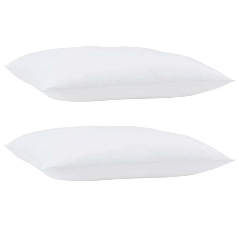 vidaXL Sega ar spilvenu 3 pcs Balts Mikrošķiedra