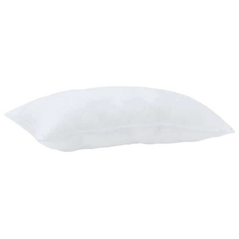 vidaXL Ziemas gultas sega ar spilvenu 3 pcs Balts Mikrošķiedra