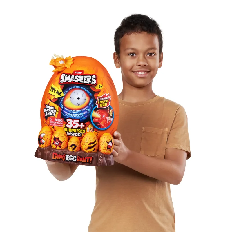 SMASHERS interaktīvā rotaļlieta Dino Egg Hunt - Epic ola