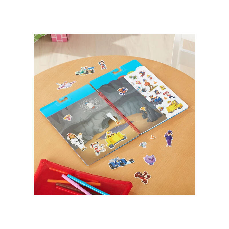 PAW PATROL Uzlīmju komplekts "Klasiskā misija"