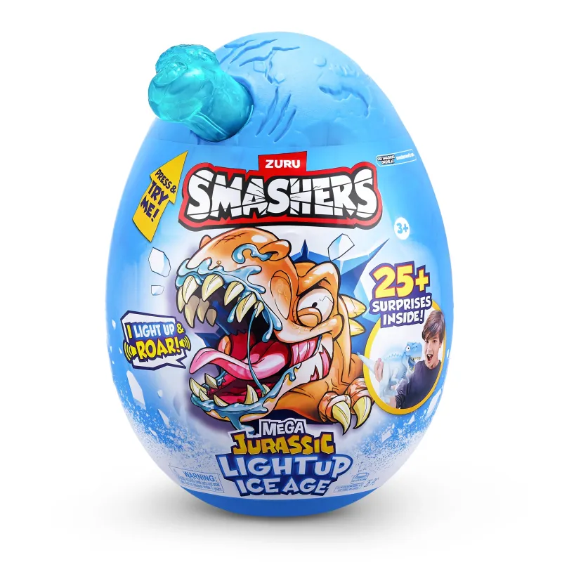 SMASHERS Rotaļu komplekts Dino Ice Age Light Up Mega ola