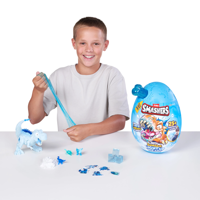 SMASHERS Rotaļu komplekts Dino Ice Age Light Up Mega ola
