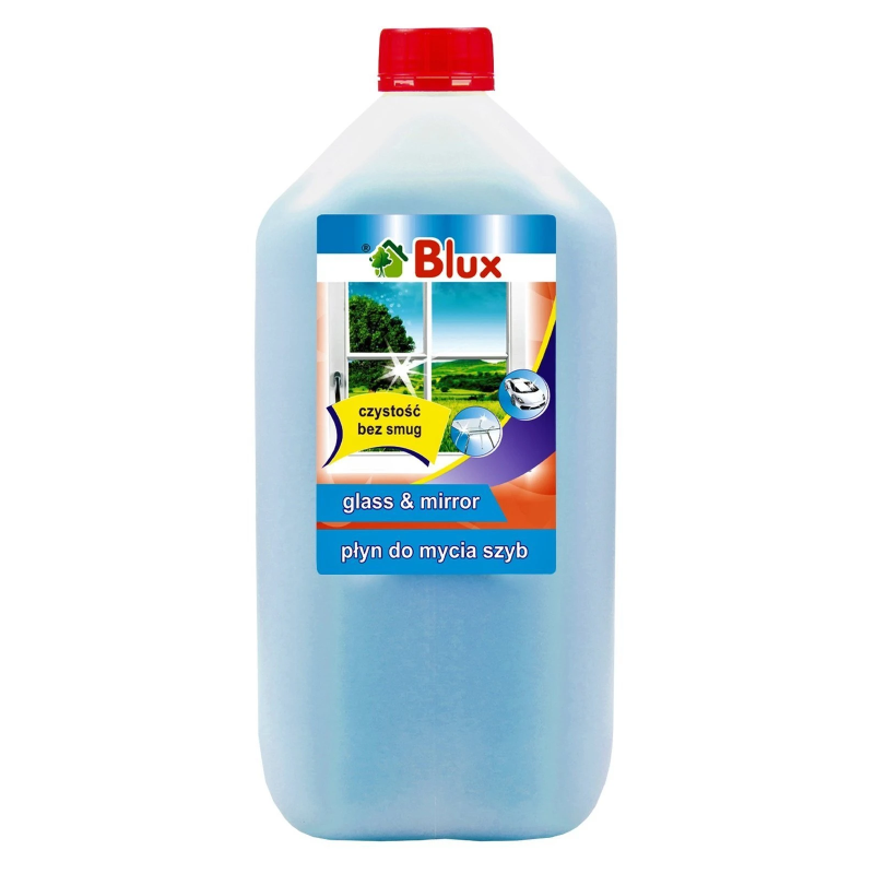 Tīrīšanas līdzeklis stikla virsmām 5L Blux