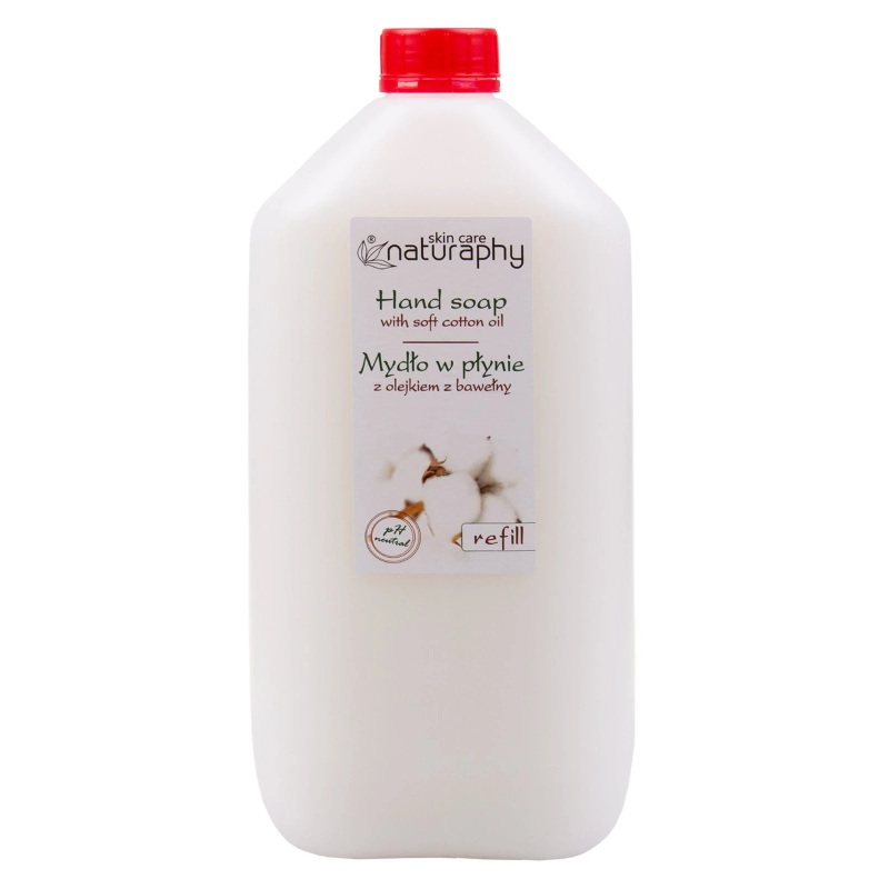 Šķidrās ziepes 5L Naturaphy Cotton