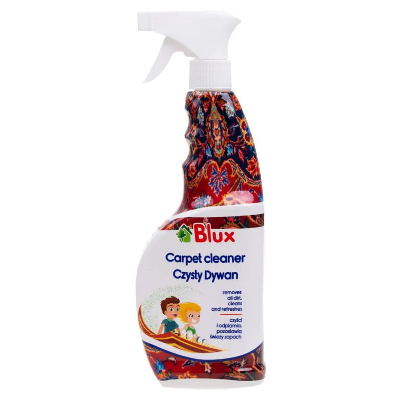 Tīrīšanas līdzeklis paklājiem Blux 650ml ar pulveriz.