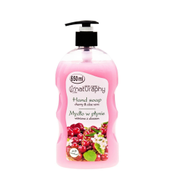 Šķidrās ziepes 650ml ķiršu un aloe vera