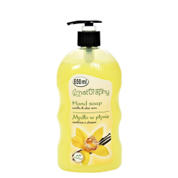 Šķidrās ziepes 650ml vaniļas un aloe vera