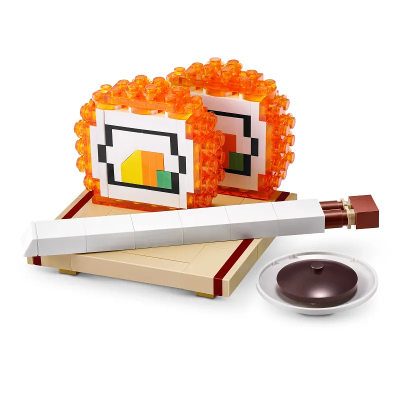 MAX SUSHI Bricks set in capsule