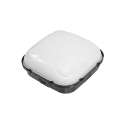 Lampa Panda Karo E27 IP54 25W kvadrātveida-melns korpuss