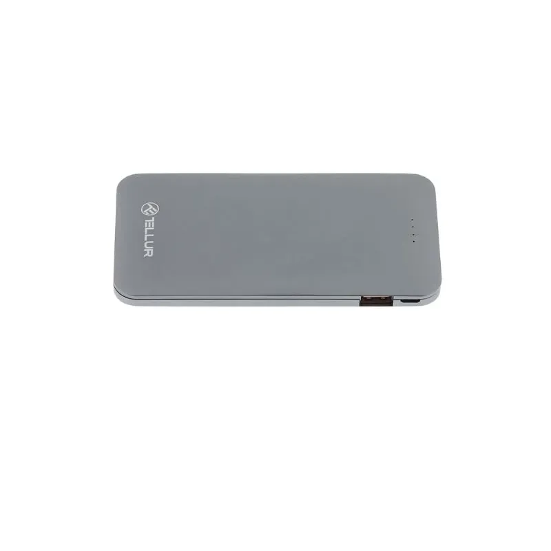 Tellur Power Bank QC 3.0 Fast Charge, 5000mAh, 3in1 gray