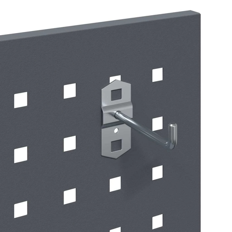 vidaXL Instrumentu ratiņi ar plauktu Antracīts 65 x 35 x 111 cm