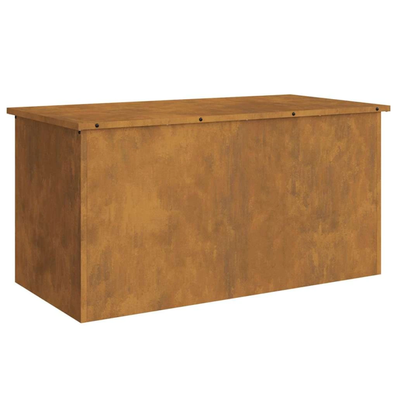 vidaXL Āra uzglabāšanas kaste Rūsa 100 x 50,5 x 50 cm Tērauds