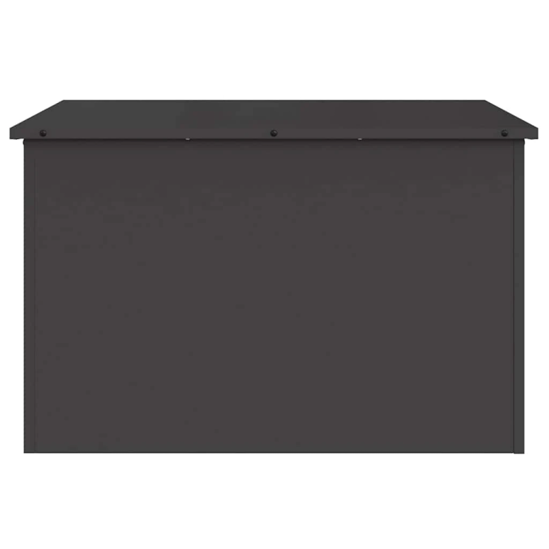 vidaXL Āra uzglabāšanas kaste Melna 80 x 50,5 x 50 cm Tērauds