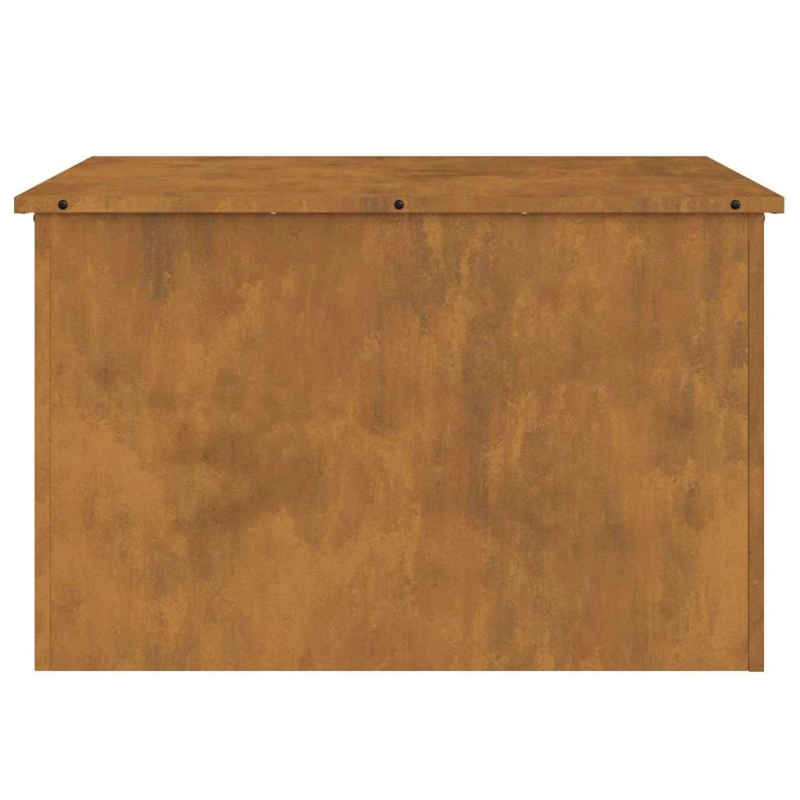 vidaXL Āra uzglabāšanas kaste Rūsa 80 x 50,5 x 50 cm Tērauds