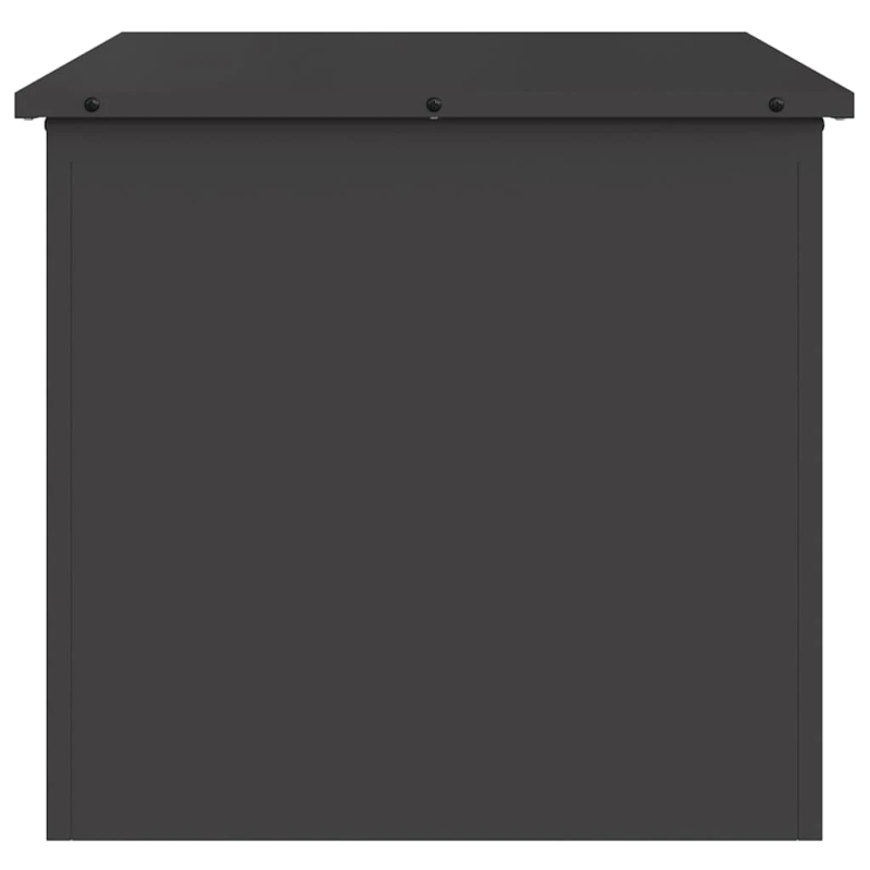 vidaXL Āra uzglabāšanas kaste Melna 55 x 50,5 x 50 cm Tērauds