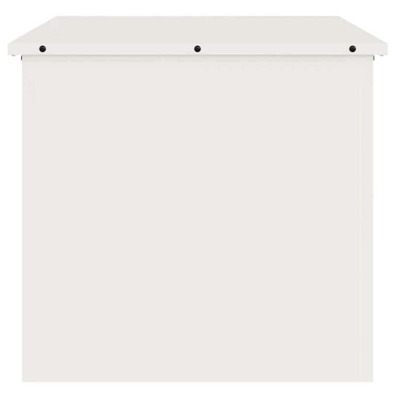 vidaXL Āra uzglabāšanas kaste Balts 55 x 50,5 x 50 cm Tērauds