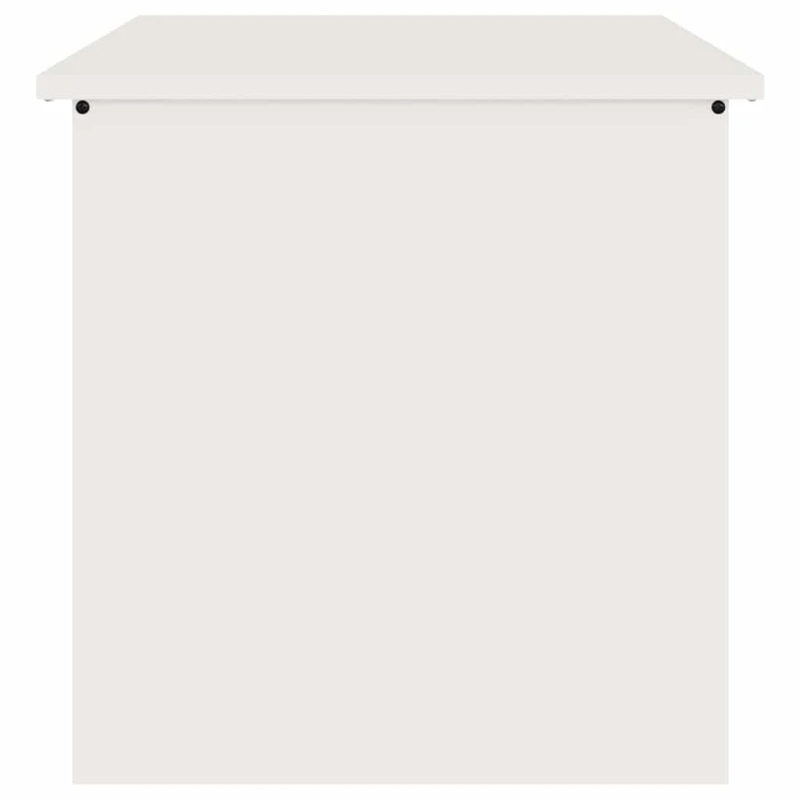 vidaXL Āra uzglabāšanas kaste Balts 55 x 50,5 x 50 cm Tērauds