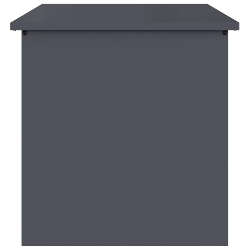 vidaXL Āra uzglabāšanas kaste Antracīts 55 x 50,5 x 50 cm Tērauds