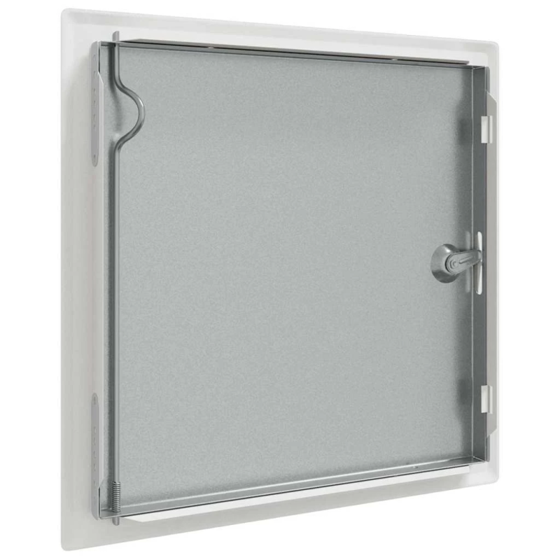 vidaXL Pieejas panelis Balts 63 x 33 x 3 cm Tērauds