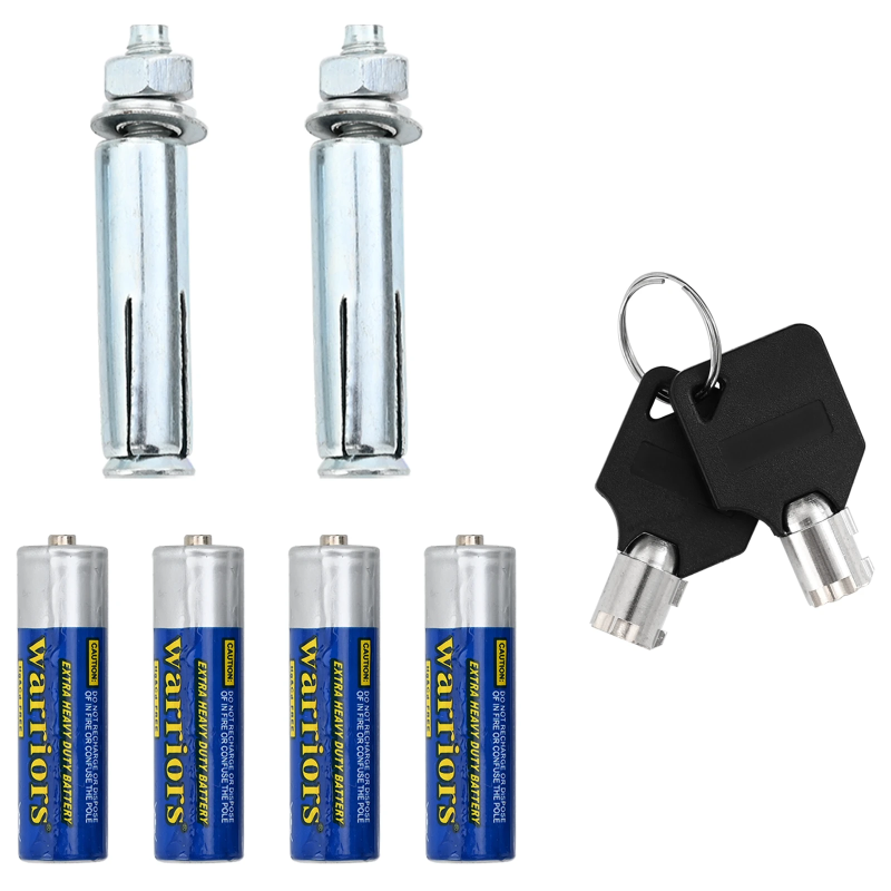 vidaXL Digitālais seifs Tumši pelēka 23 x 17 x 17 cm Tērauds