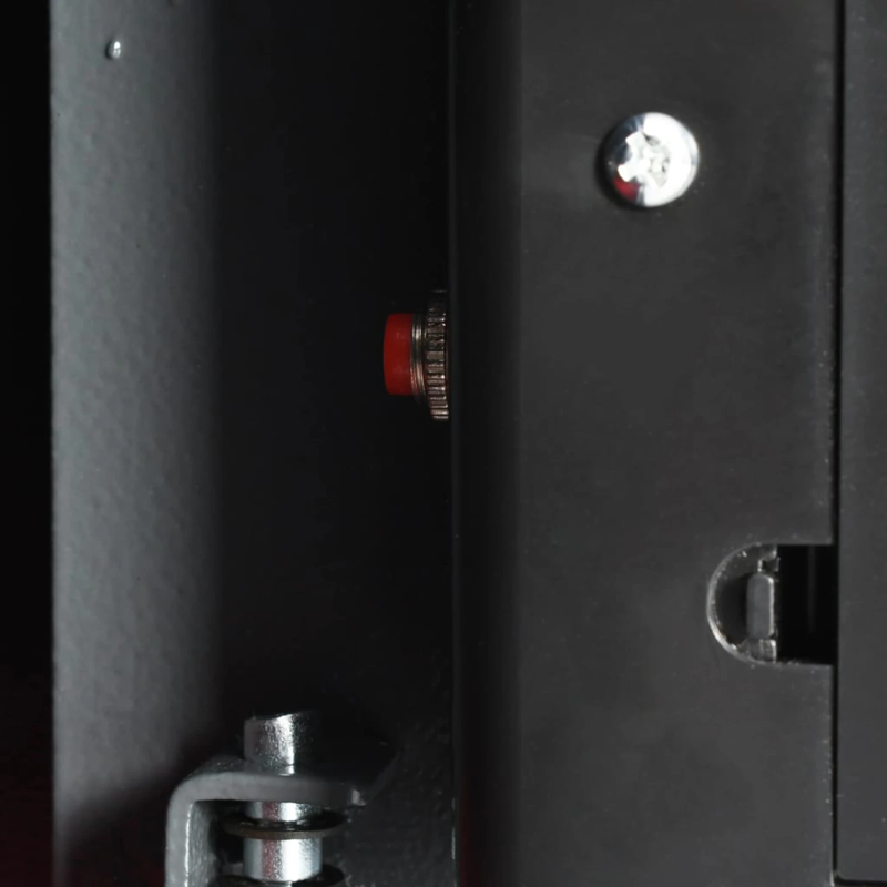 vidaXL Digitālais seifs Tumši pelēka 31 x 20 x 20 cm Tērauds