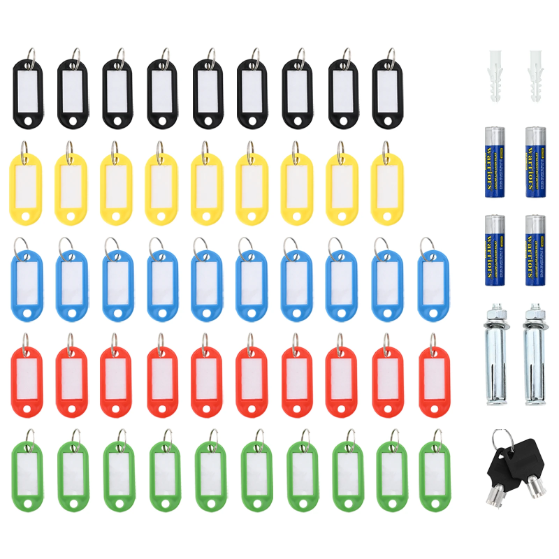 vidaXL Digitālais seifs Tumši pelēka 30 x 10 x 36,5 cm Tērauds