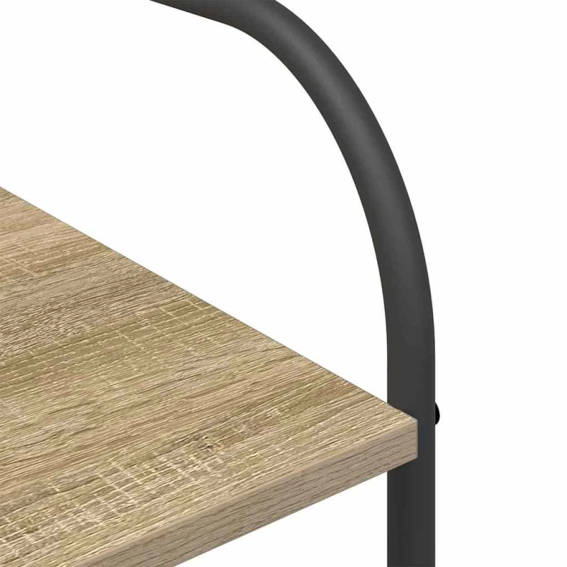 vidaXL Apģērba statīvs Brūna 120 x 44 x 160 cm Inženierijas koks