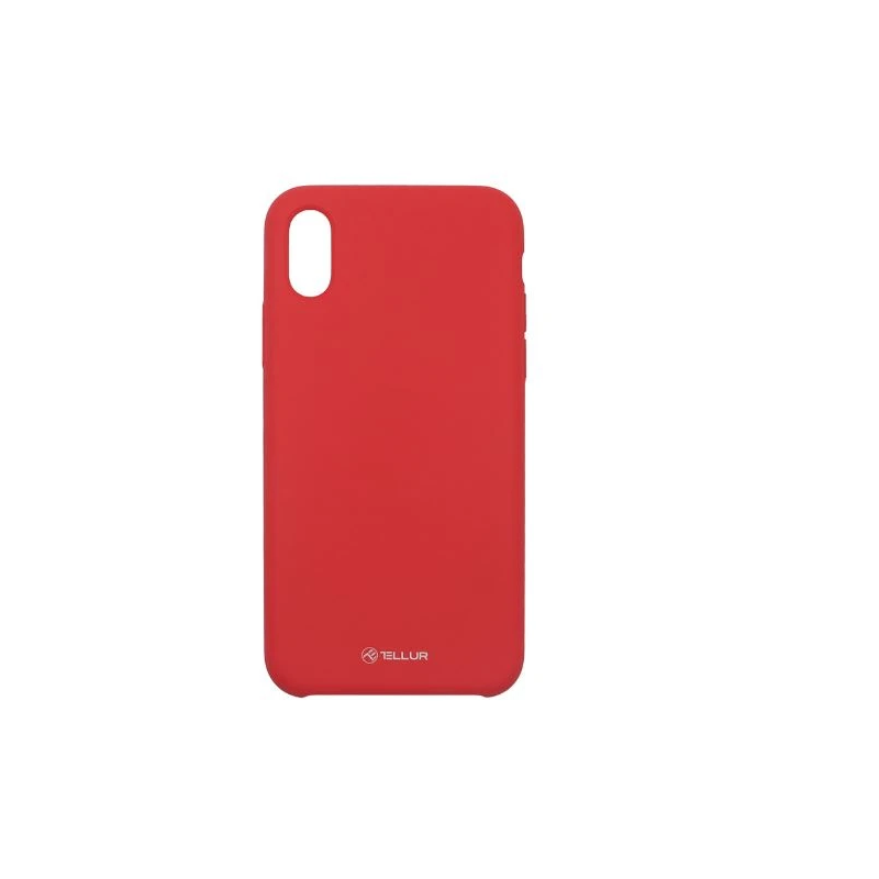 Tellur Cover Liquide Silicone for iPhone XS red