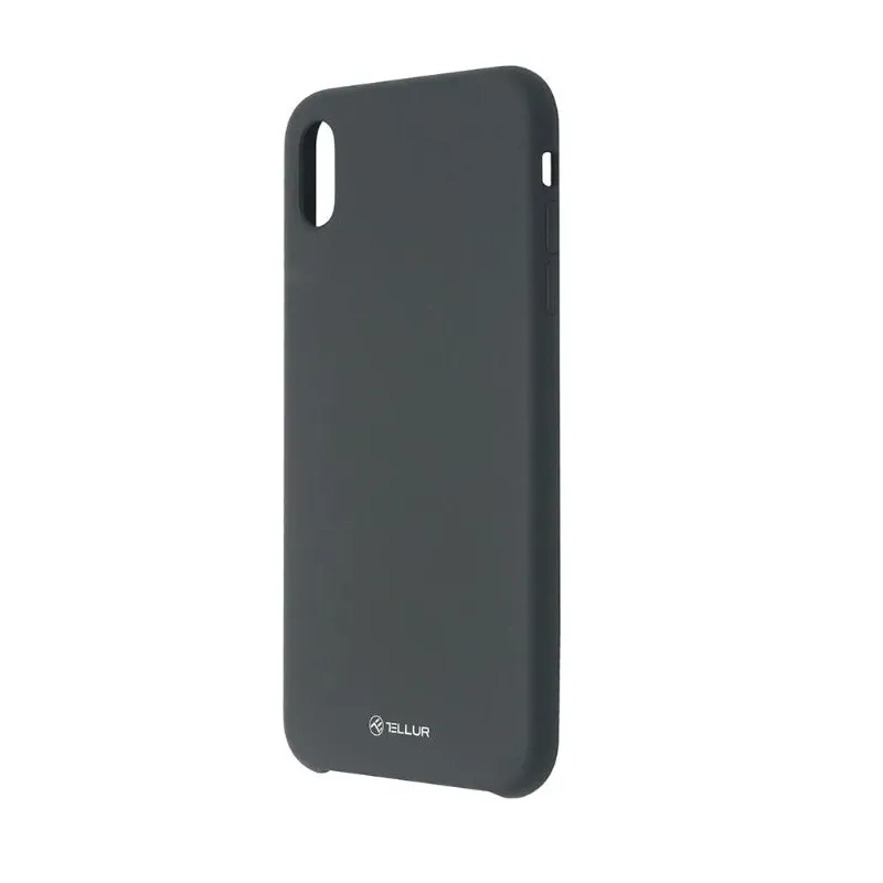 Tellur Cover Liquide Silicone for iPhone XS MAX black
