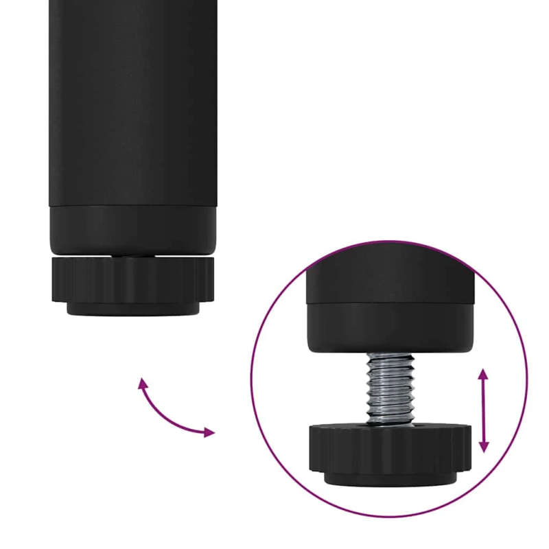vidaXL Apģērba statīvs ar plauktu Melns ozolkoks 77 x 30 x 171 cm