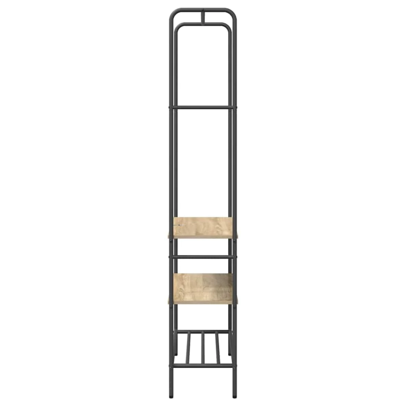 vidaXL Apģērba statīvs Sonoma ozols 77 x 30 x 171 cm Inženierijas koks