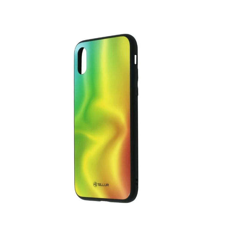 Tellur Cover Glass print for iPhone XS silk