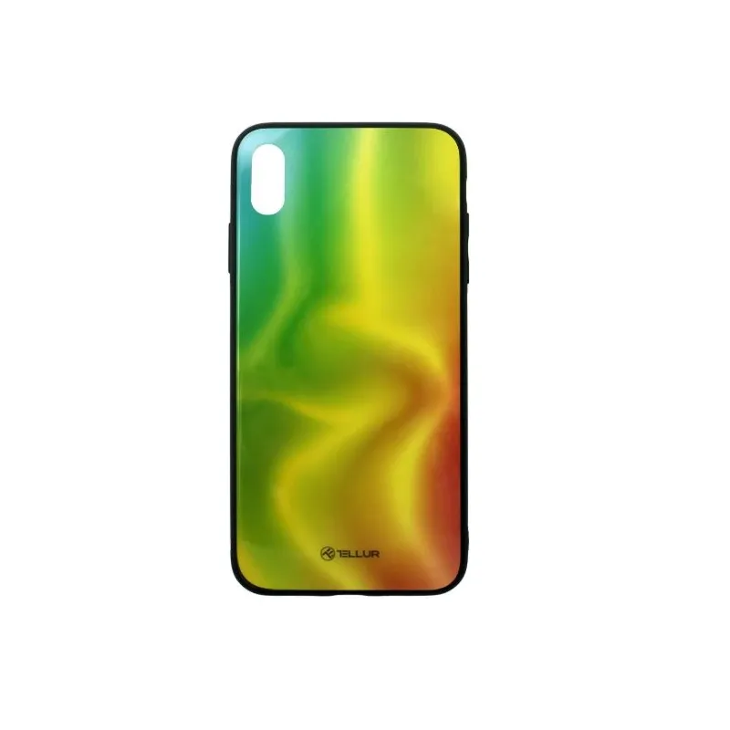 Tellur Cover Glass print for iPhone XS MAX silk