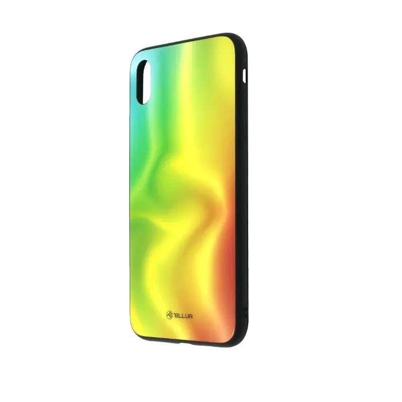 Tellur Cover Glass print for iPhone XS MAX silk
