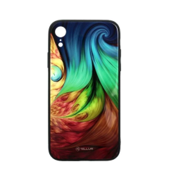 Tellur Cover Glass print for iPhone XR mesmeric
